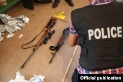 Під час затримання, фото поліції Косова