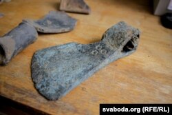 Сякера, вырабленая ў ВКЛ