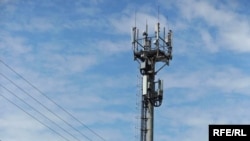 Вежа мабільнай сувязі ў Расеі. Ілюстрацыйнае фота