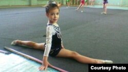 Лия нәфис гимнастика дәресендә