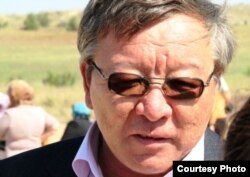 Жаик Такиров, автор памятной стелы, посвященной Ахмаду Кадырову.