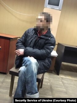 В’ячеслав Вінярський («Лафет»), затриманий при спробі теракту. Фото надане СБУ