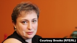 Олена Ґольцман в Нью-Йорку, листопад 2012 року