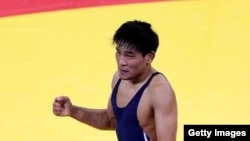 Базар Базаргуруев Бээжиндеги Олимп оюндарында. 2008-ж.