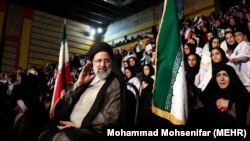 ابراهیم رئیسی در جمع حامیانش در تهران