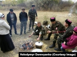 Бійці в гостях у Рубанівському