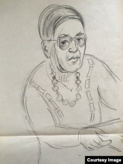 Людмила Кузнецова. Автопортрет