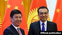 Темир Сариев Кытай премьер-министри менен