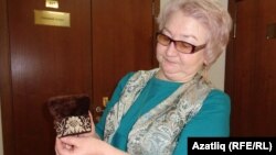 Тәнзилә Романова гаиләсендә сакланган борынгы калфак