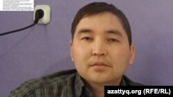 Кайрат Тажибаев, адвокат бывших полицейских Ануара Ералиева и Фархада Абдухалыкова. Актау, 27 марта 2016 года.