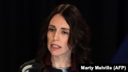 Жаңы Зеландиянын премьер-министри Жасинда Ардерн. Веллингтон. 15-апрель, 2019-жыл.