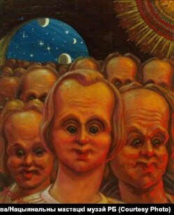 Я. Драздовіч. Агляд зімовых пячораў сатурнянамі. 1932 год