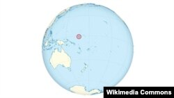 محل نائورو در اقیانوس آرام