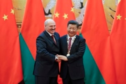 Олександр Лукашенко та Сі Цзіньпін, 2016 рік