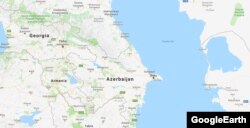 شهر شاماخی میان شکی و باکو در جمهوری آذریایجان کنونی