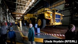 Дзень адчыненых дзьвярэй на БелАЗе. Ілюстрацыйнае фота 