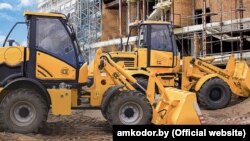 Пагрузчыкі вытворчасьці "Амкадора". Ілюстрацыйнае фота