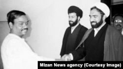 تصویر دیگری از احمدی مروی (راست) در کنار ابراهیم رئیسی