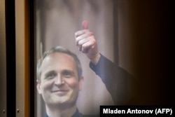 Деннис Кристенсен сот залында. Орел, 6-февраль, 2019-жыл.