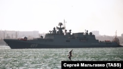 Фрегат «Адмирал Макаров» у Севастополі (архівне фото) був атакований ЗСУ в 2022 році
