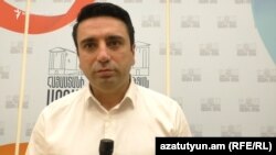 Ален Симонян, Ереван, 10 сентября 2018 г.