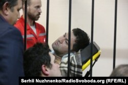 Роман Насіров під час судового засідання, 4 березня 2017 року