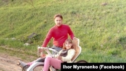 Ігор Мироненко, конструктор «лежачого велосипеда». Суми