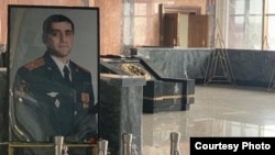 На церемонии прощания