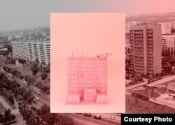 Колаж з циклу «Казокові замки Донецька»