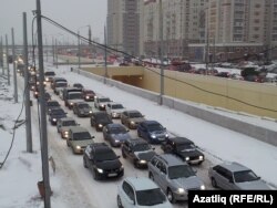 Казанда юл тыгыннары