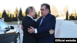 Владимир Путин охири моҳи феврал ба Тоҷикистон омада буд