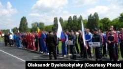 Російські делегації були найбільшими на заходах у Луганську. Міжнародні змагання з пожежно-прикладного спорту, Луганськ, травень 2008