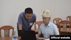 Арстанбек Абдылдаев "Кыргызтесттен" өтүүдө