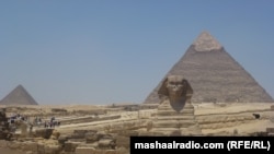 Пирамиды в Газе.