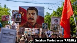 Шествие "Бессмертный полк" в Бишкеке