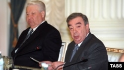 Барыс Ельцын і Яўген Прымакоў