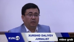Журналист Хуршид Далиев.