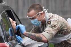 Тестування на коронавірус у Британії