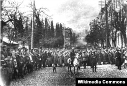 Февраль 1921 года: Красная армия вступает в Тбилиси