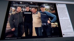 Фото зі сторінки Олександра Ходаковського на кримському паруснику, разом із іншими фігурантами справи MH17