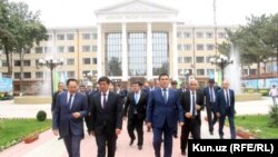 Кыргыз делегациясын биринчи вице-премьер министр Мухаметкалый Абулгазиев жетектеп барды.