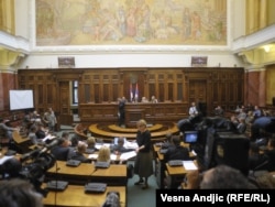 Sednica parlamentarnog odbora za Kosovo, novembar 2011.