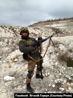 Віталій Горкун, боєць 79-ї бригади ЗСУ, оборонець ДАПу