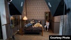 Кадри зі знімального майданчика (фото надане Михайлом Лук’яненком)