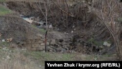 Законсервированные раскопки в Балаклаве 