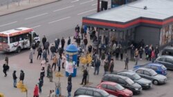 Марш падтрымкі страйкоўцаў Гродна Азот.