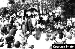 Акція Національного руху кримських татар у Москві влітку 1987 року