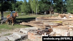 Разбураная сядзіба Івана Еўдакімава