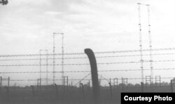 Антэннае поле каля Лідзбарку ў Польшчы для глушэньня радыёсыгналаў на тэрыторыі СССР, Чэхаславаччыны і Баўгарыі. Фота: radiojamming.puslapiai.lt