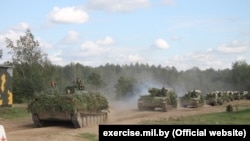 Беларуска-расейскія вучэньні «Захад» у 2017 годзе. Ілюстрацыйнае фота